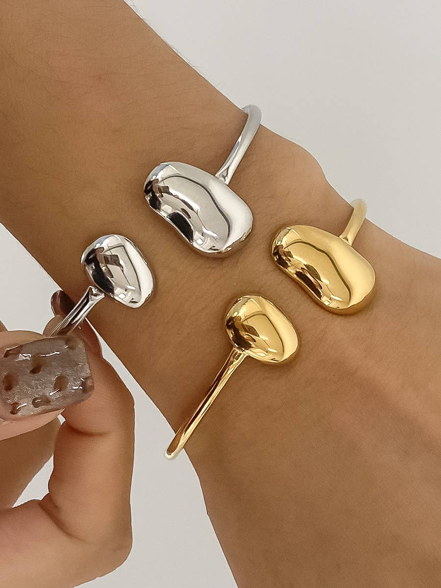 Mazie 18K Non-Tarnish Round Thin Bracelet