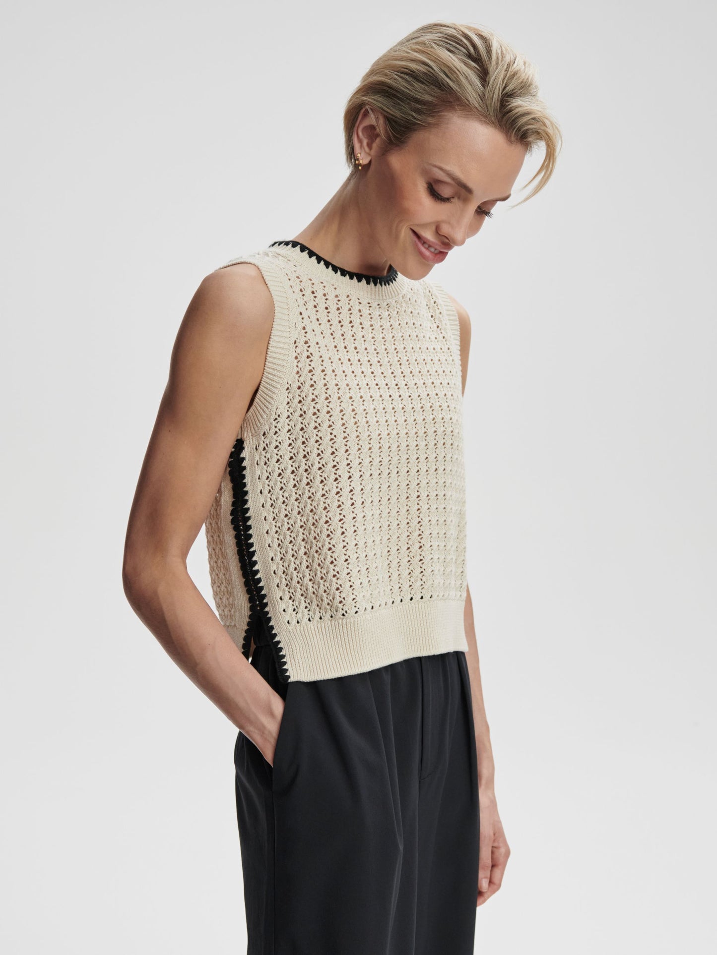 Delaney knit vest by Varley