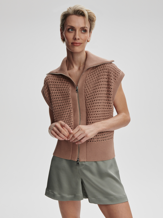liliana knit gilet