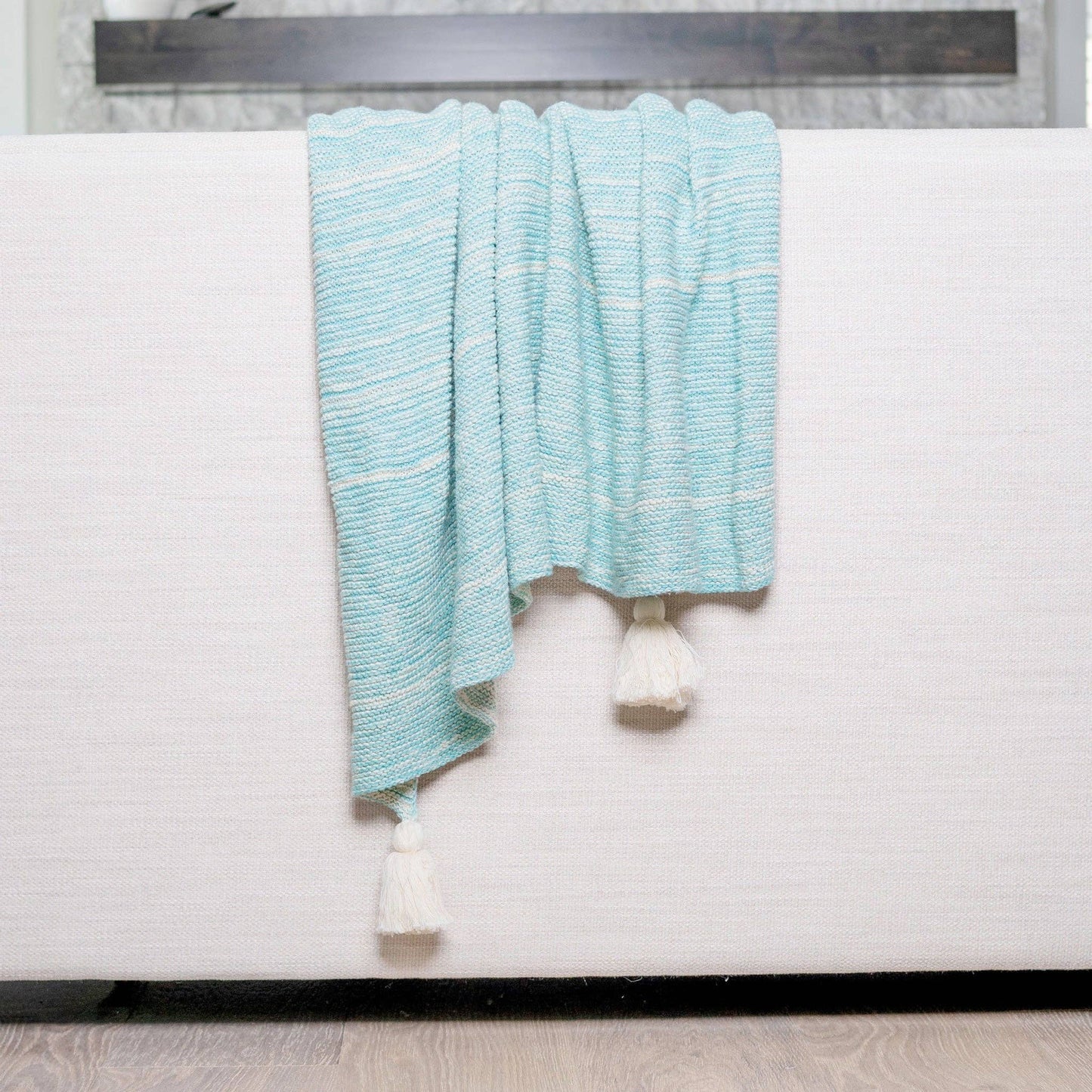 Teal Throw Blanket