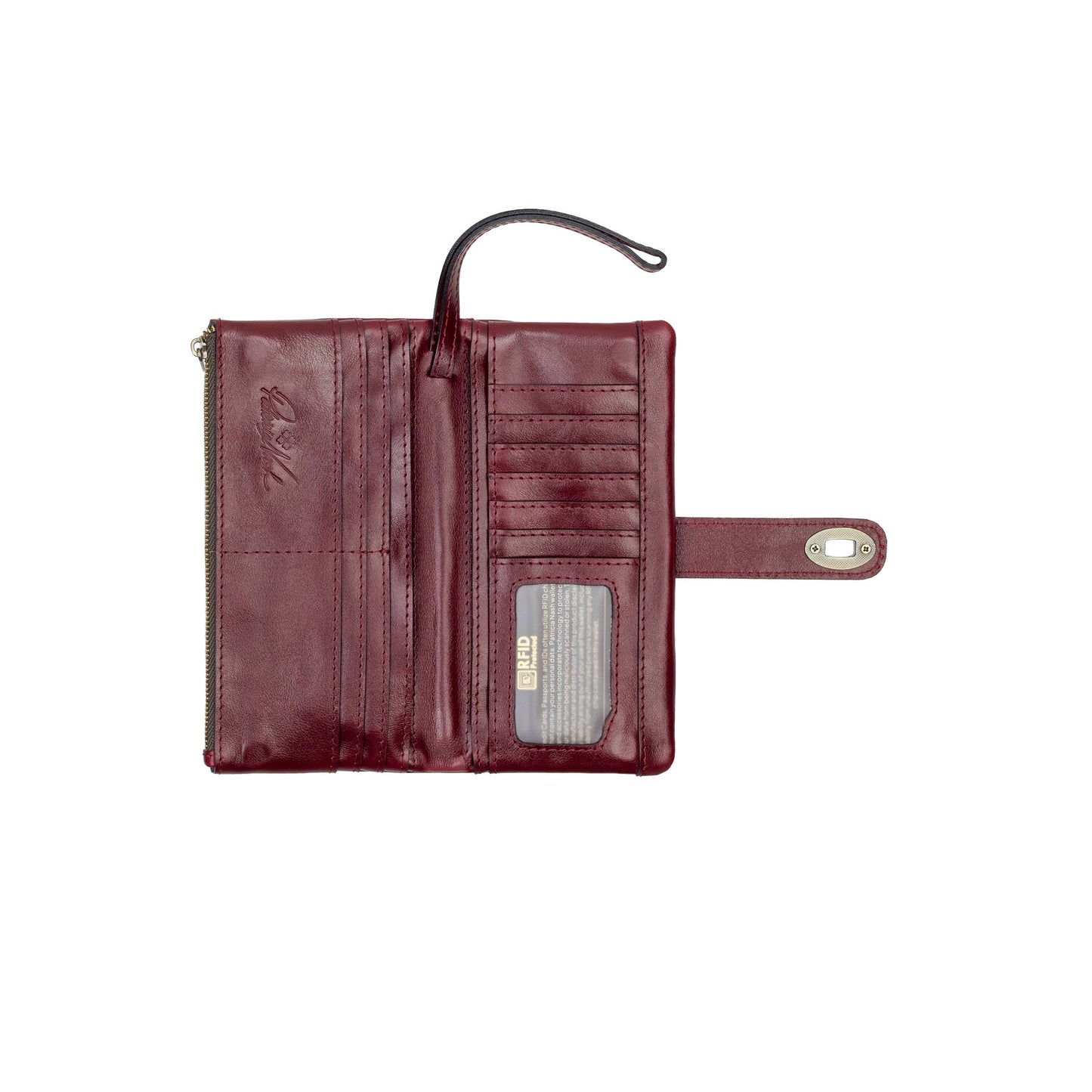Patricia Nash Annesley Wristlet - Vintage Distressed Leather