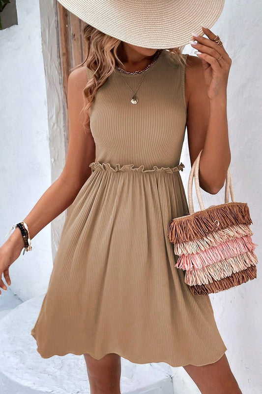 Tank Top Dress Light French Beige