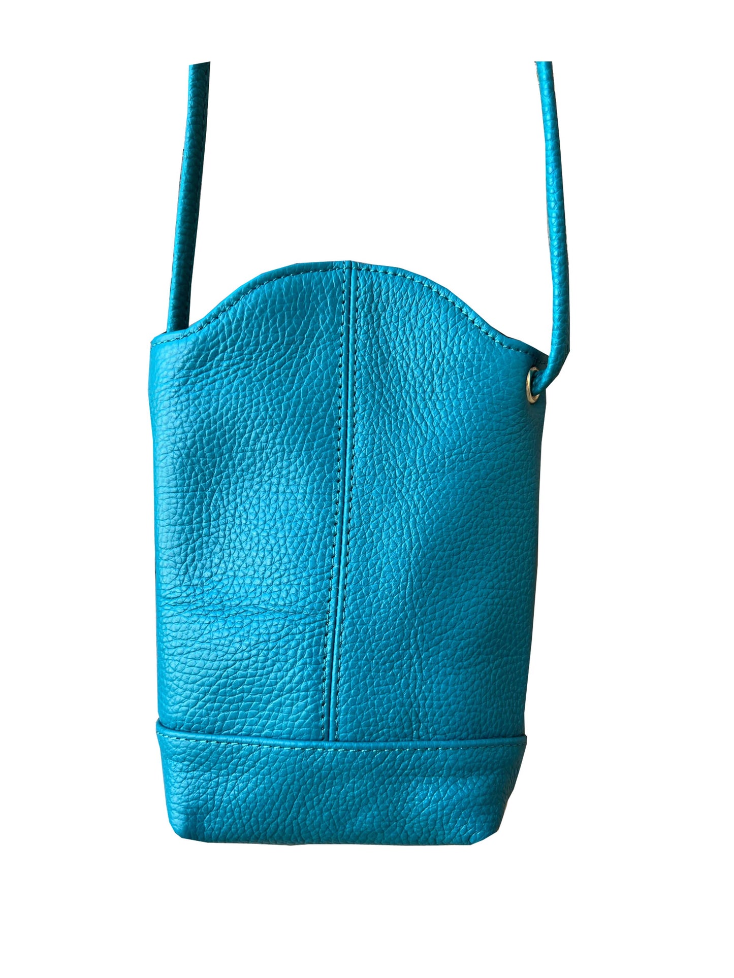 Cowhide leather small crossbody for phone