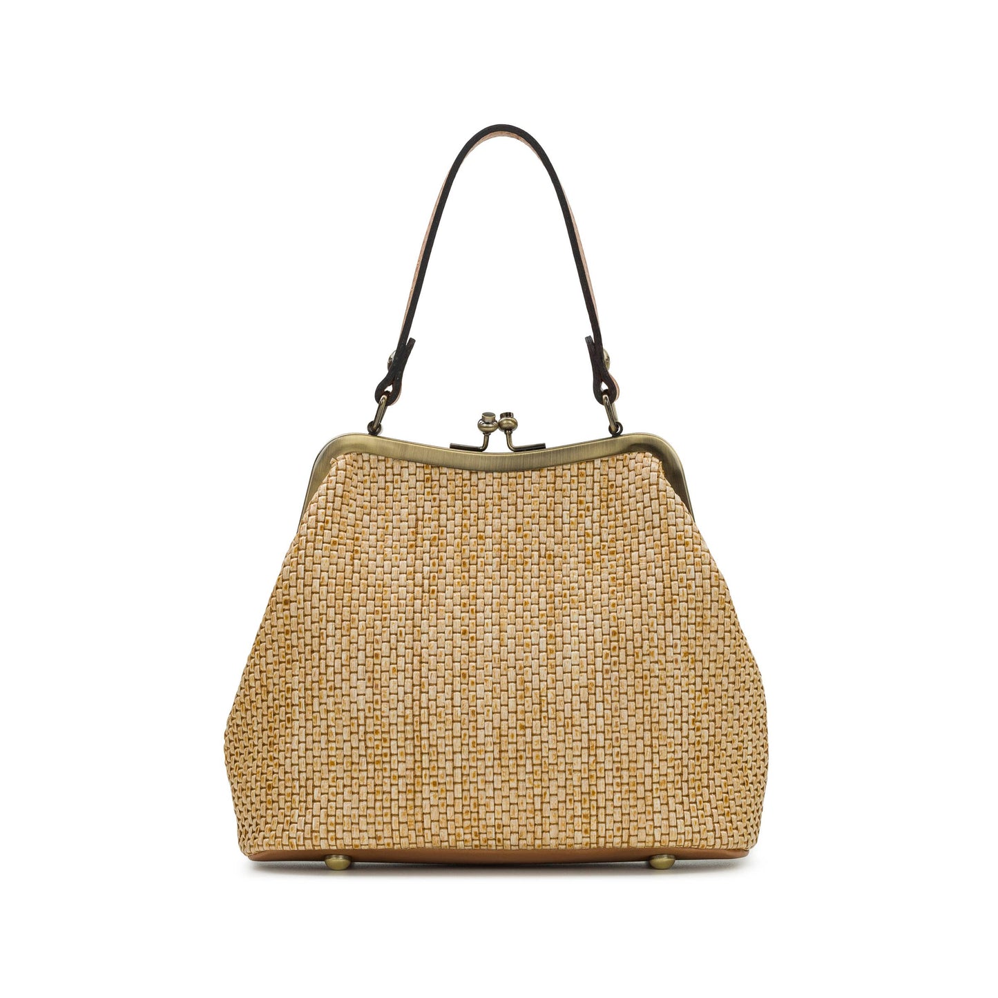 Patricia Nash Laureana Satchel with Scarf - Burnished Woven: Spring Multi
