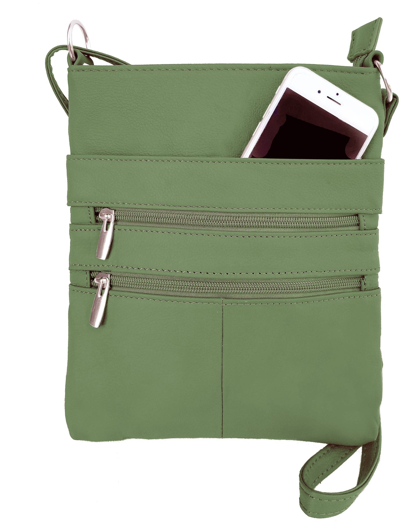 cowhide leather crossbody shoulder bag