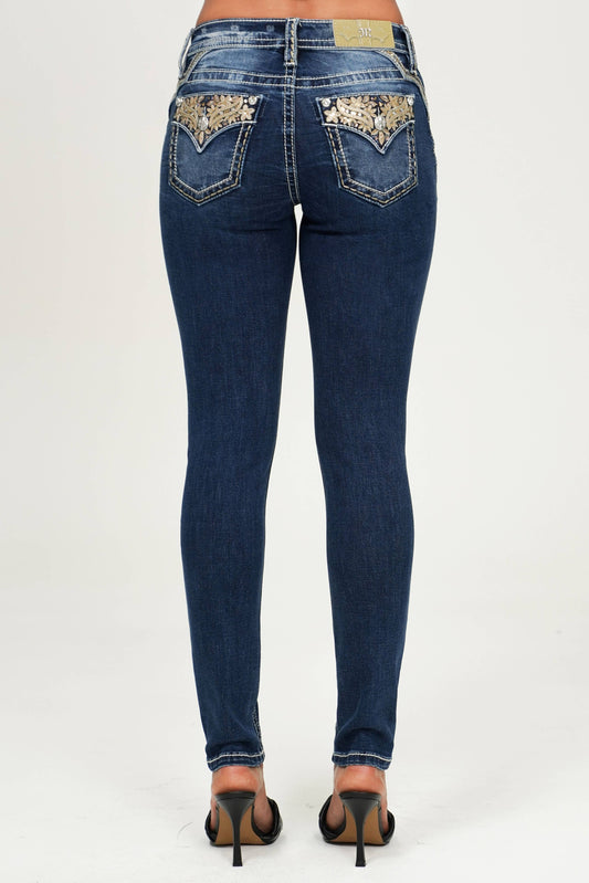 Miss Me  MID RISE SKINNY JEANS Style M9532S