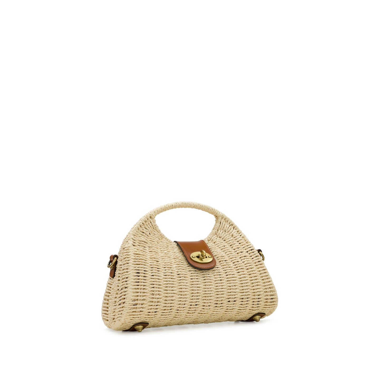 Patricia Nash Sarakino Woven Top Handle Bag with Scarf