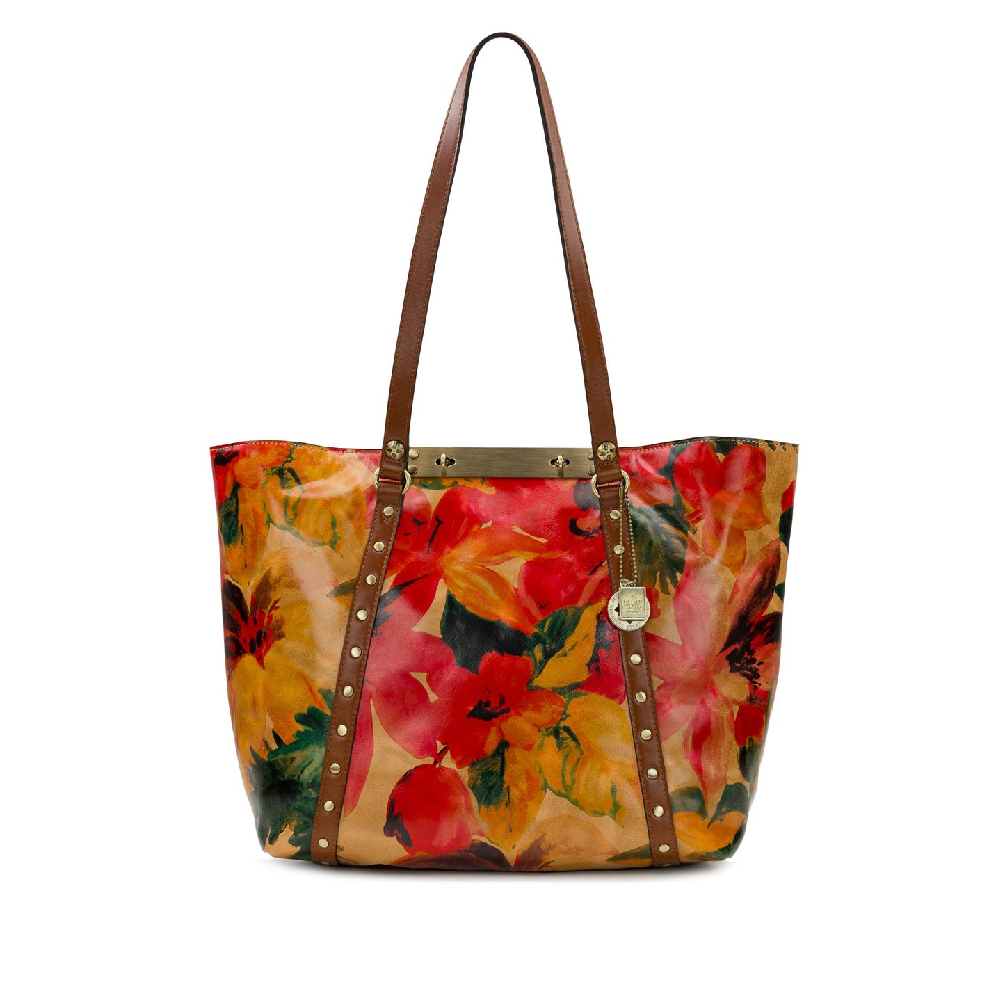 Patricia Nash Benvenuto Tote: Aegean Blooms