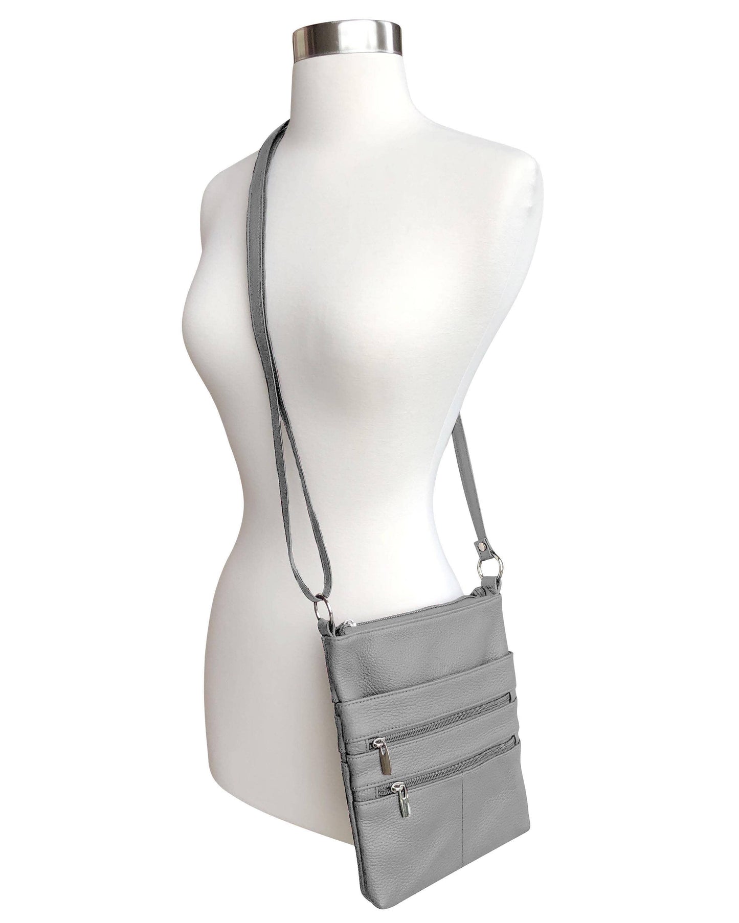 cowhide leather crossbody shoulder bag