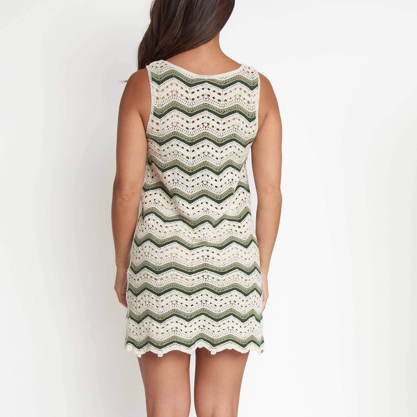 Sleeveless Crochet Dress