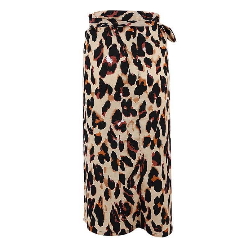 Leopard Print Skirt