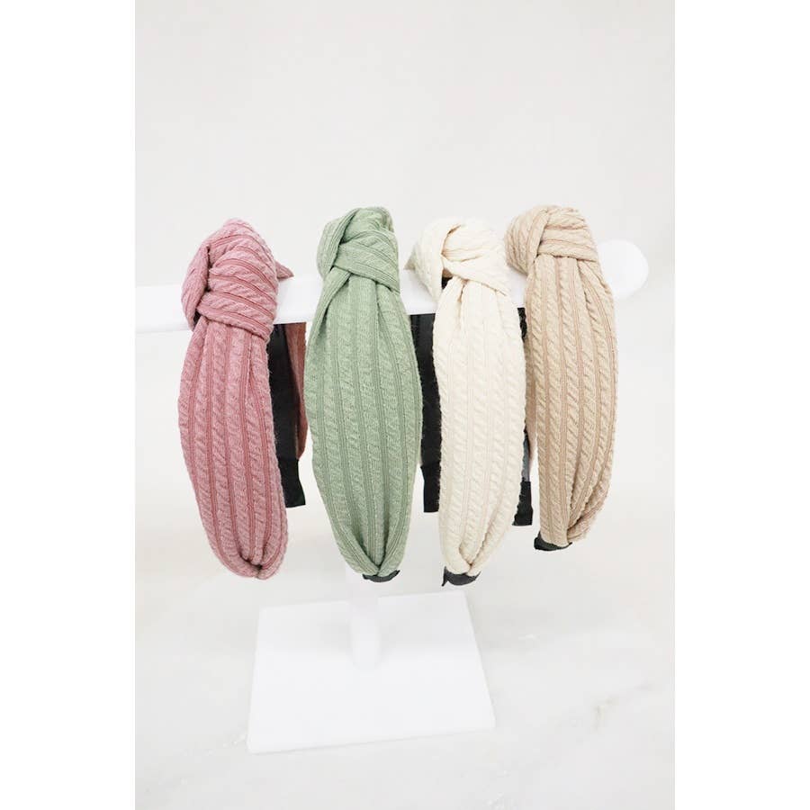 Ribbed Knotted Headband