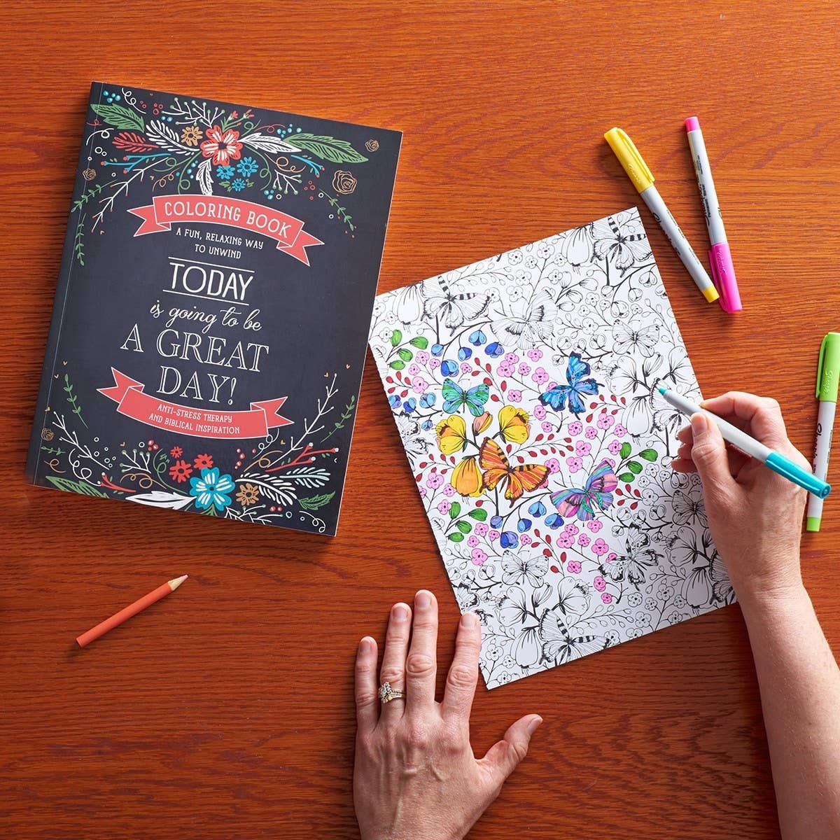 Coloring Book A Great Day