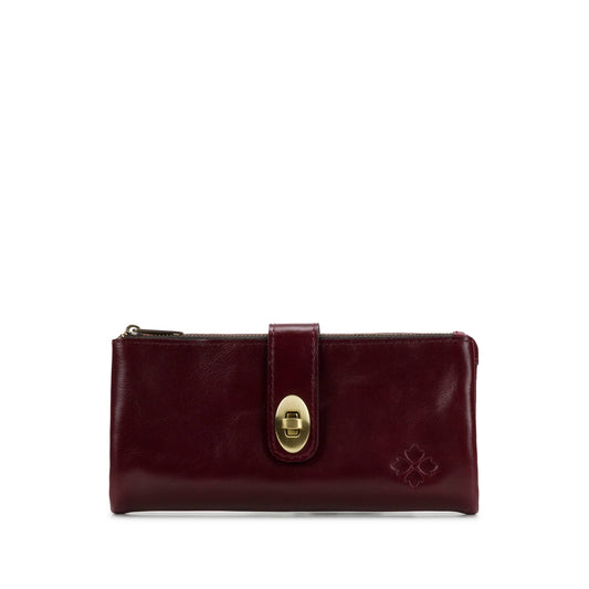 Patricia Nash Annesley Wristlet - Vintage Distressed Leather