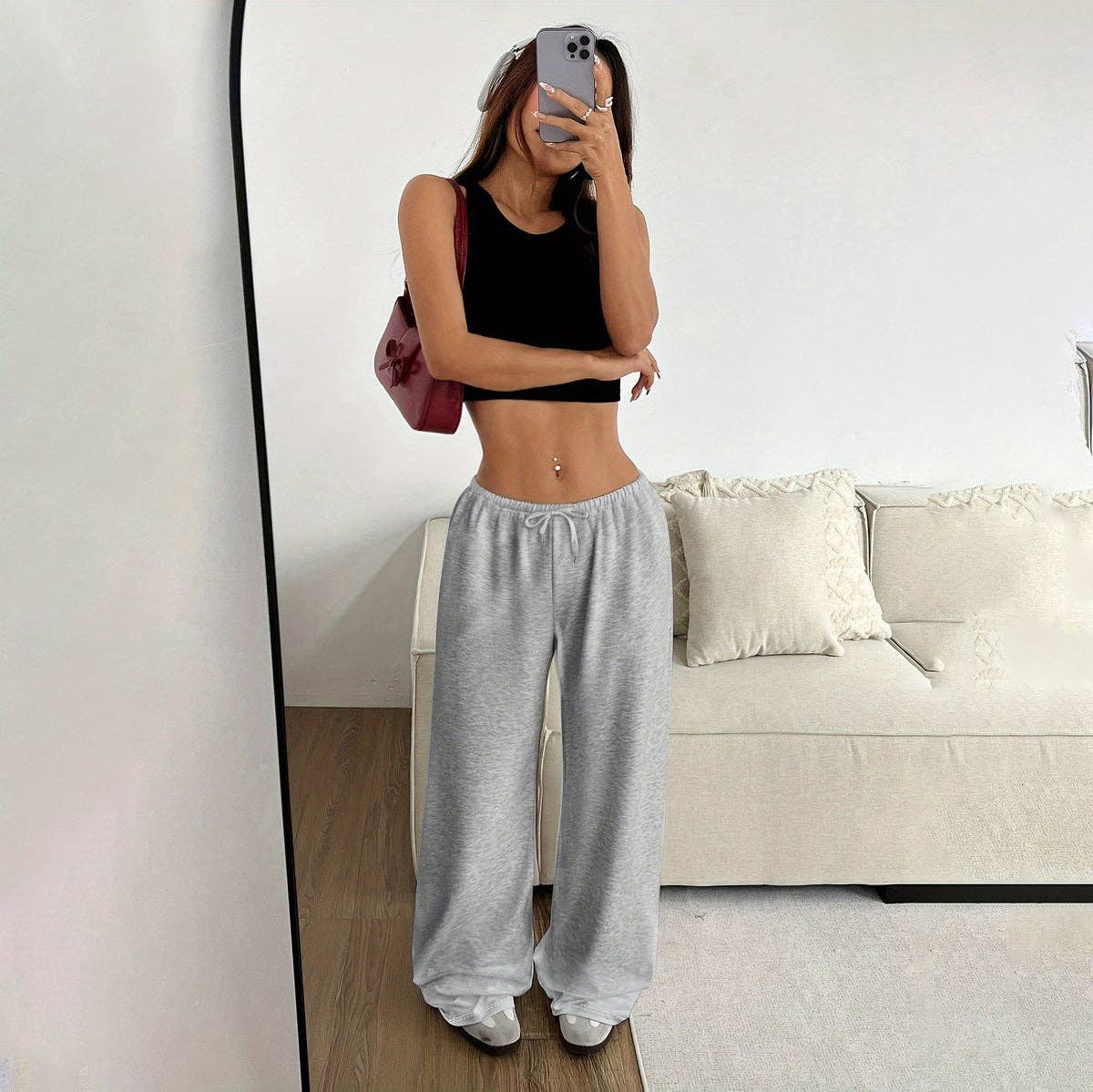 Loose Wide Leg Pants