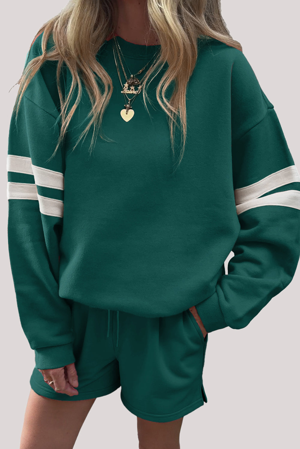 Evergreen Fleece Short