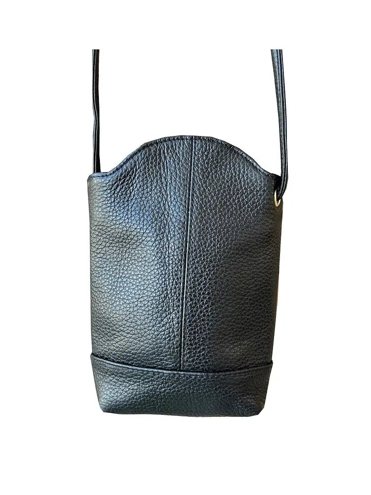 Cowhide leather small crossbody for phone