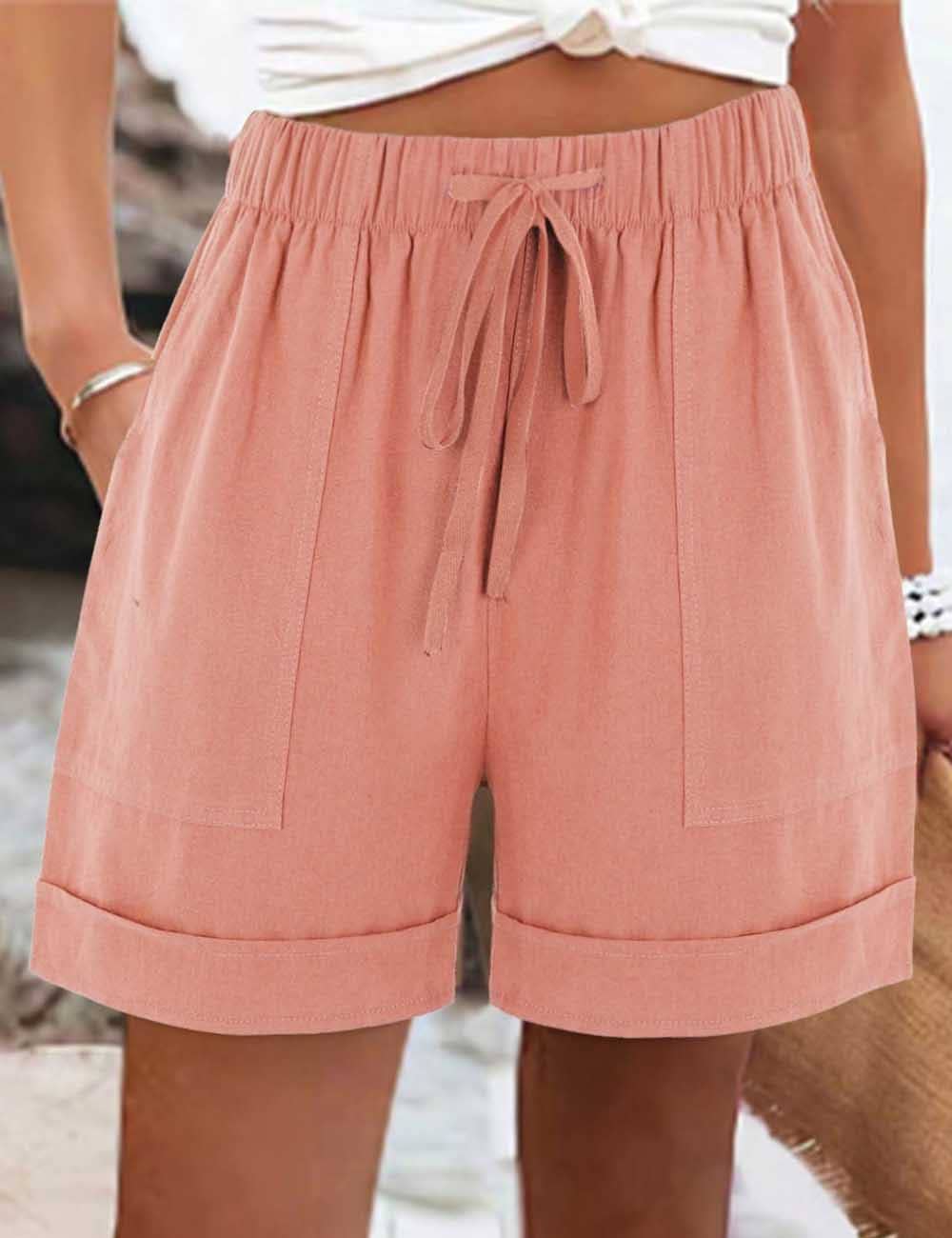 Cotton Linen Shorts