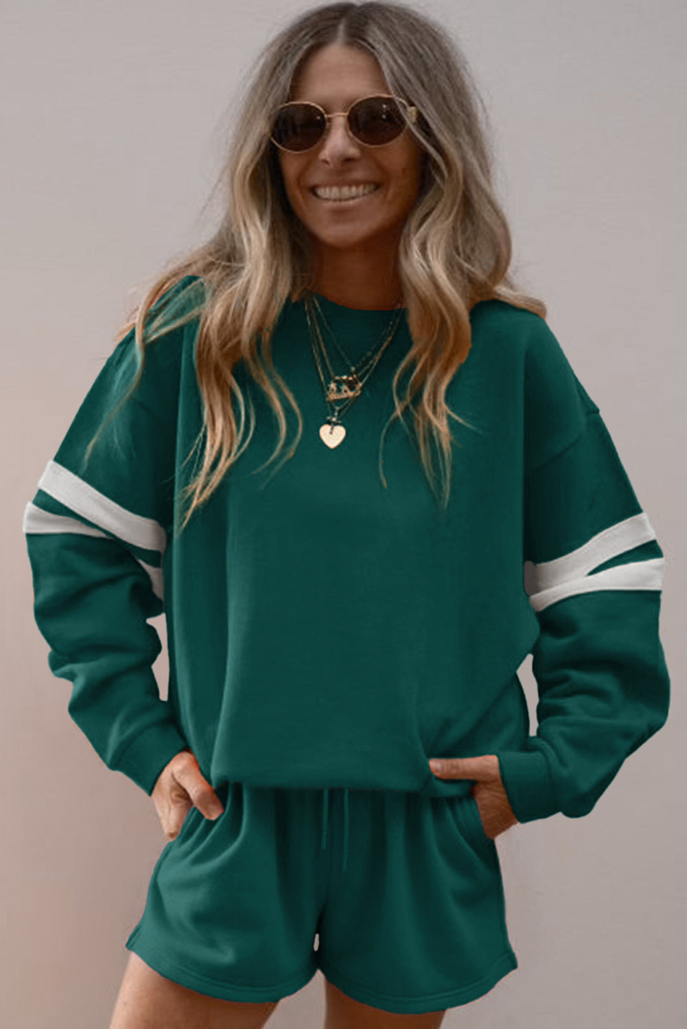 Evergreen Fleece Short