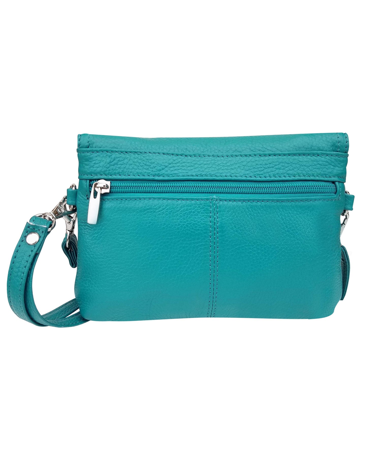 cowhide leather crossbody clutch bag
