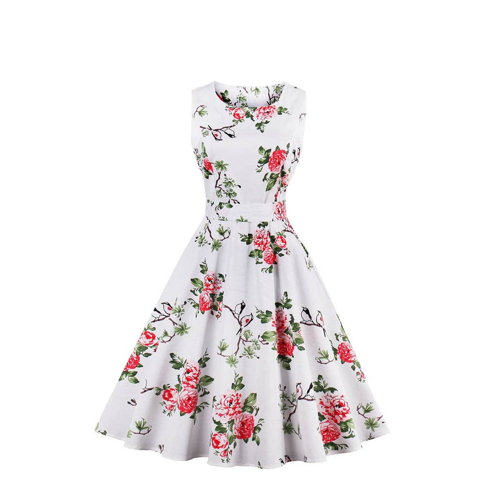 Floral Sleeveless Dress